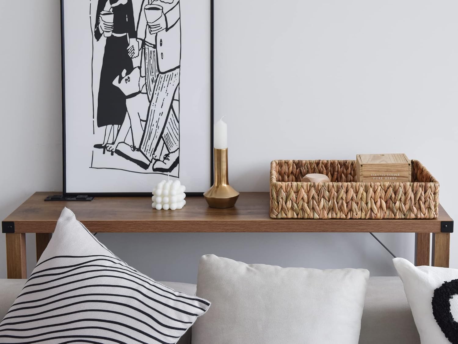 Wicker Storage Basket / Natural