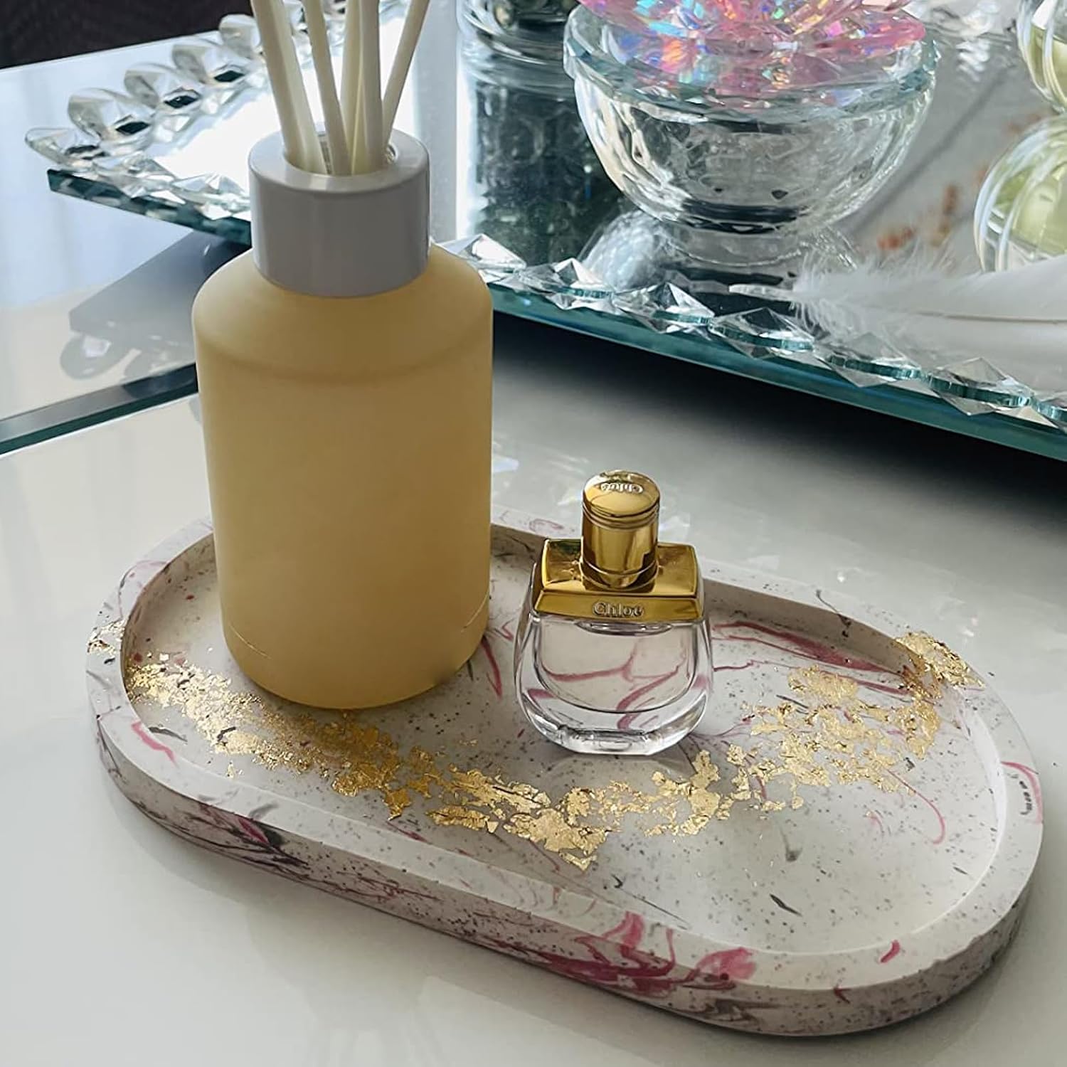 Oval Resin Tray Mold / Set of 6