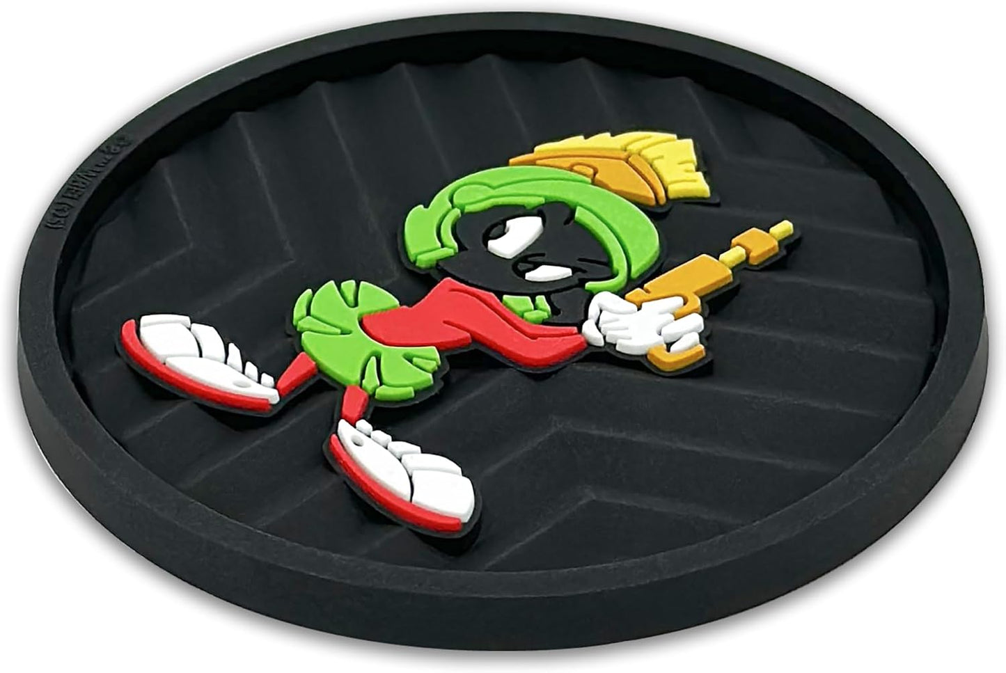 Officially Licensed Looney Tunes the Martian Automotive 3D Textured Silicone Coasters / Marvin