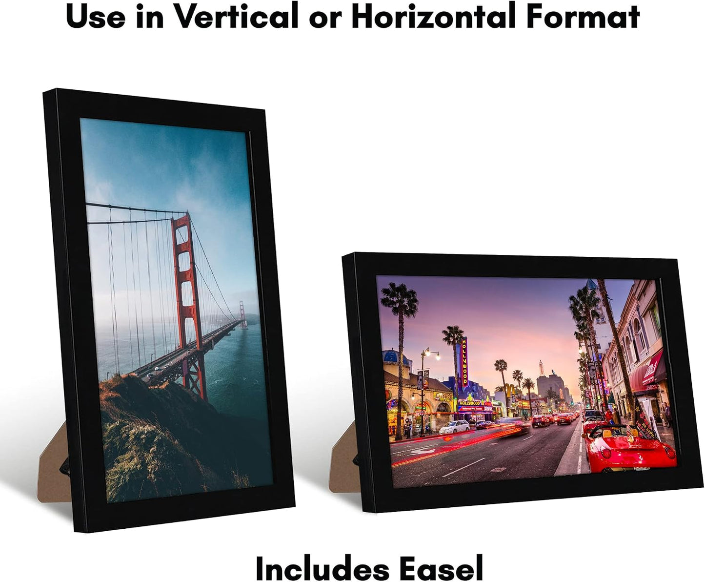 Picture Frame / Gallery-Style Frames Made / 8 x 12 / Black