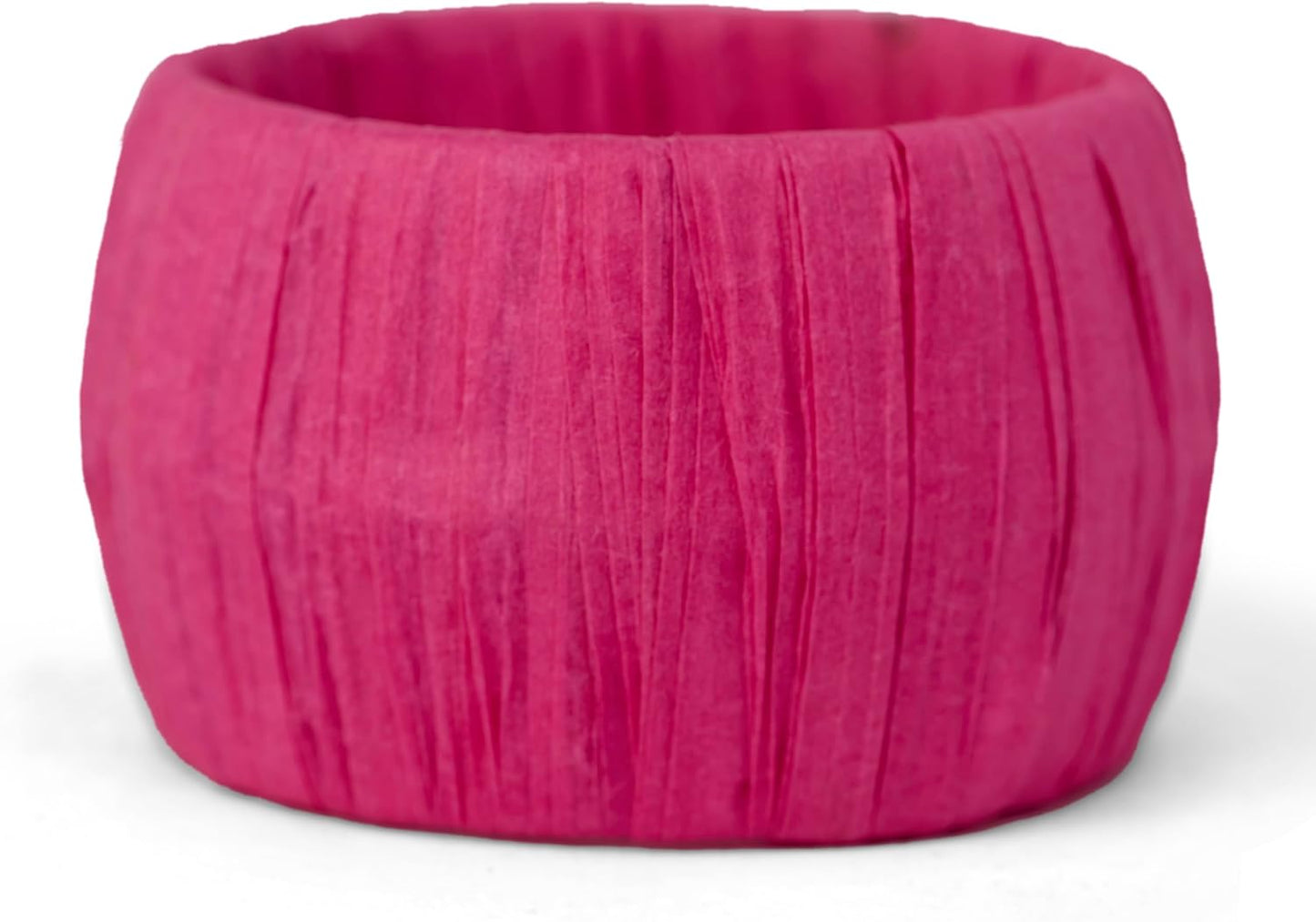 ™ Handmade Raffia Rattan Napkin Rings Everyday Use Dining Party / Rf_pink_3 / Pink / Set of 8