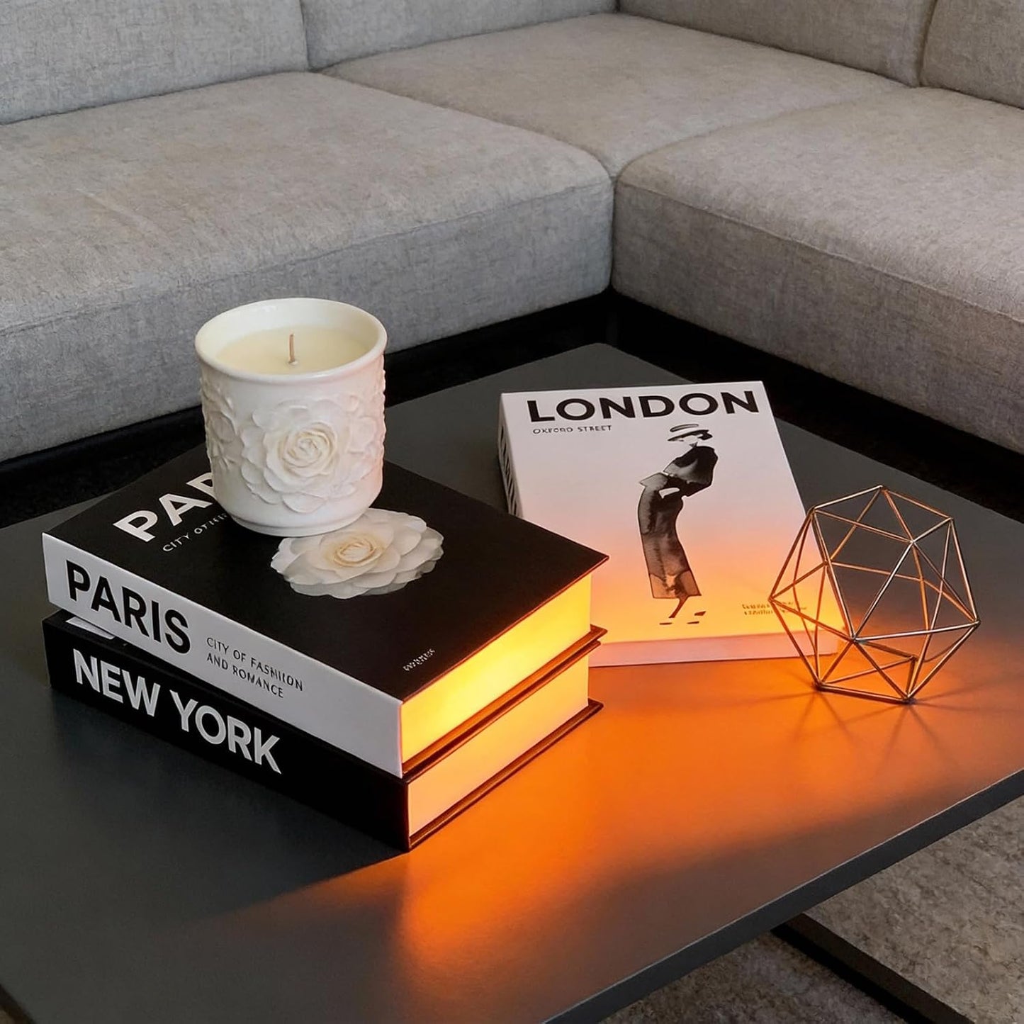 Elegant Faux Books for Decoration / Set of 3