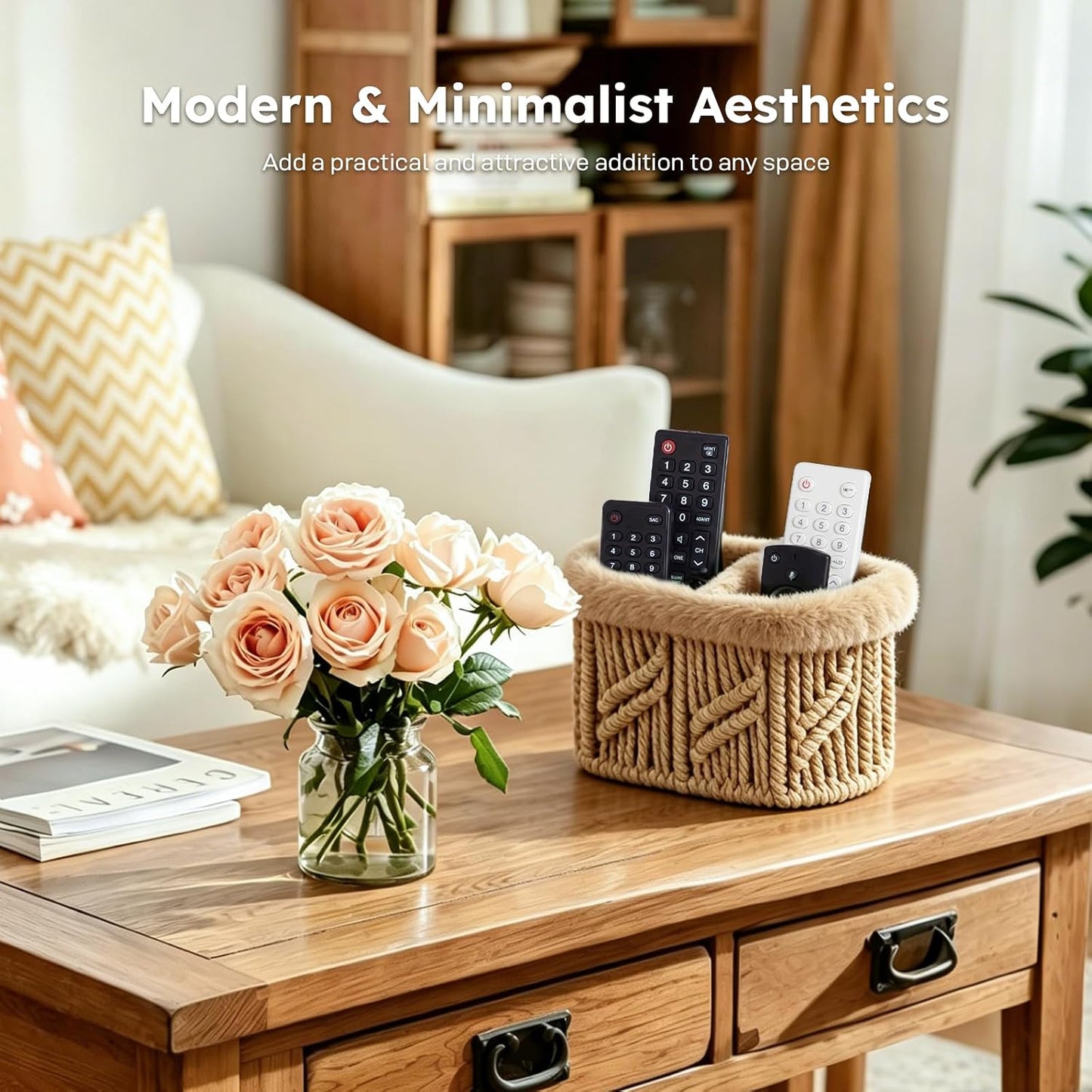 Remote Control Holder / Brown