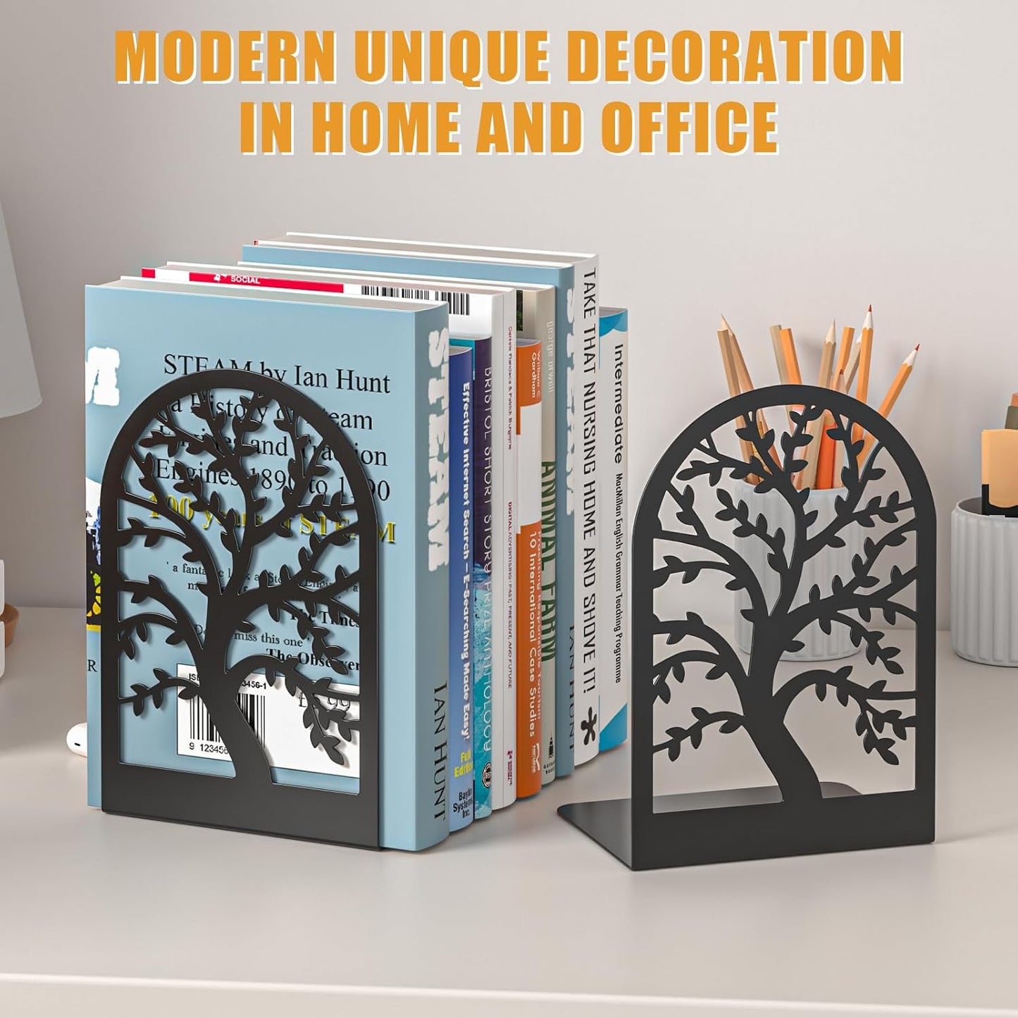 Bookends / Bookend 3 Pairs / 3 Pairs Tree Style Bookends