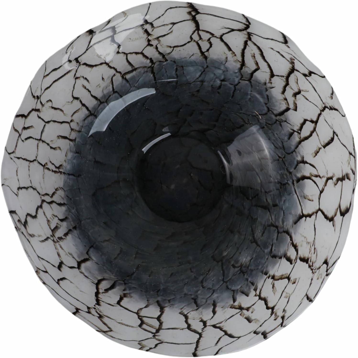 Modern Abstract Glass Decorative Bowl