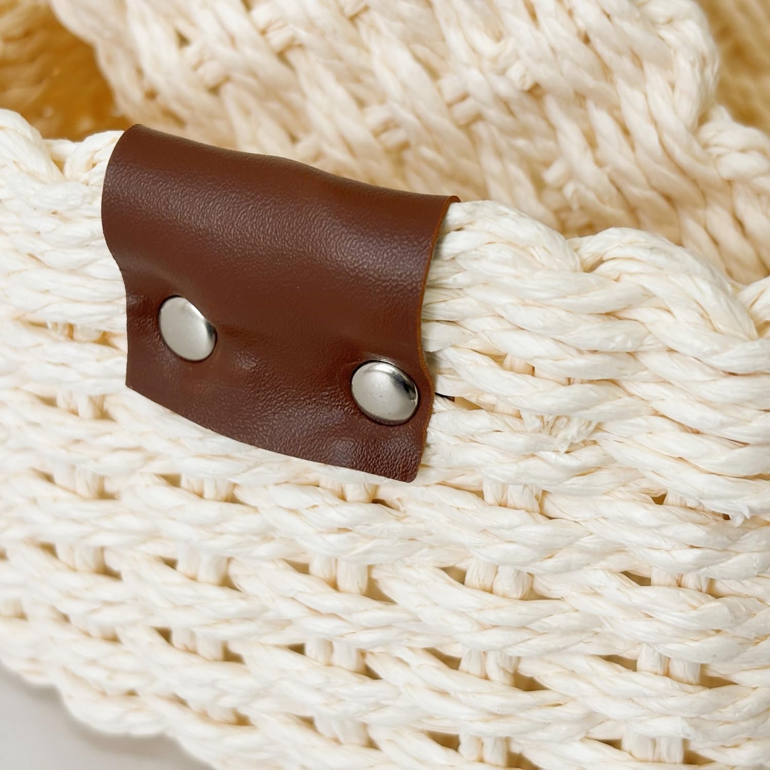 woven Storage basket / Beige