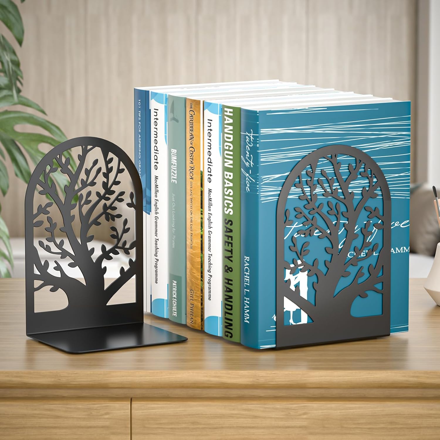 Bookends / Bookend 3 Pairs / 3 Pairs Tree Style Bookends