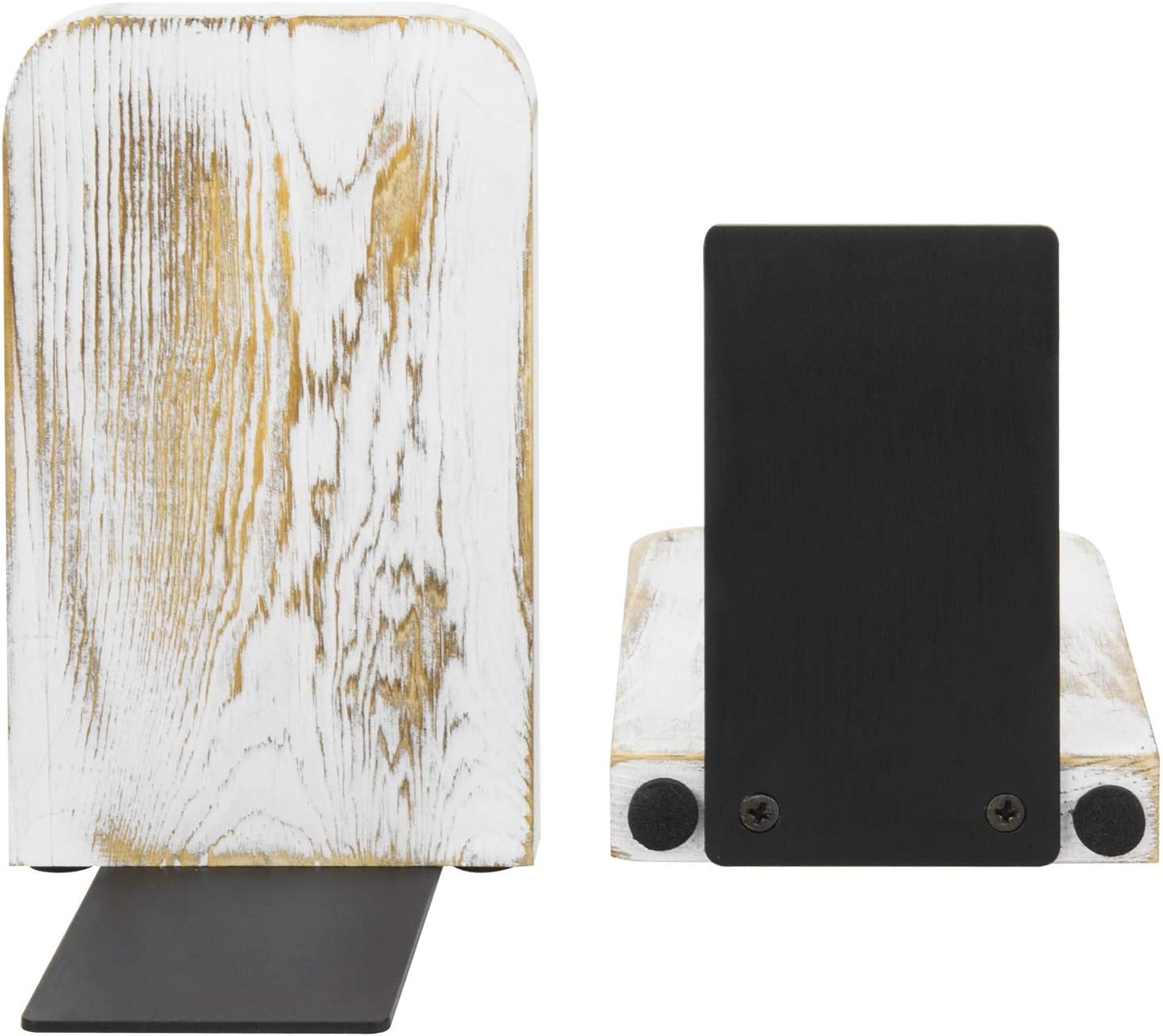 Farmhouse Book Ends / Whitewashed