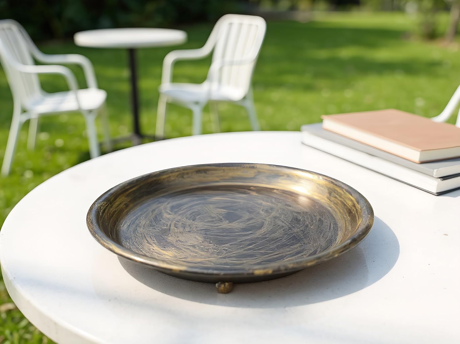 Farmhouse Home Decorative Tray / Black