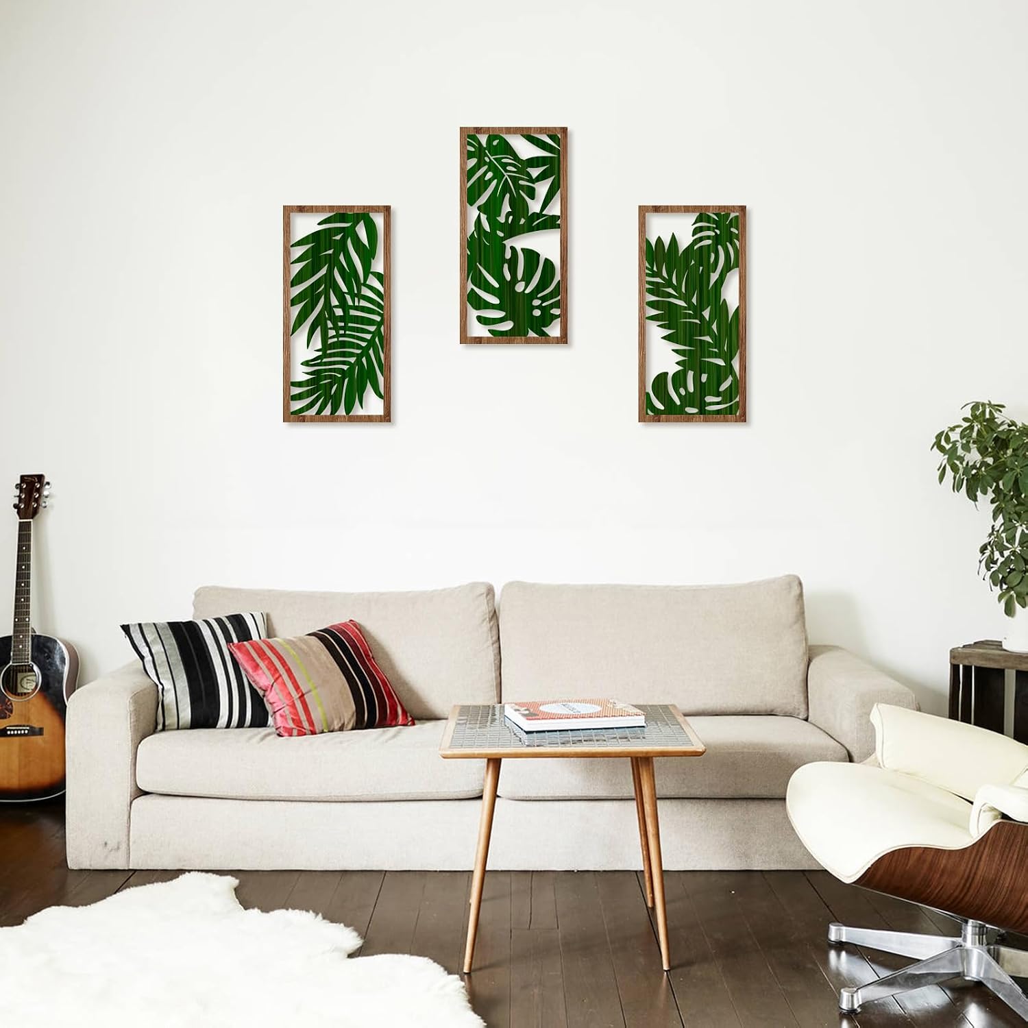 Wood Wall Decor / Set of 3