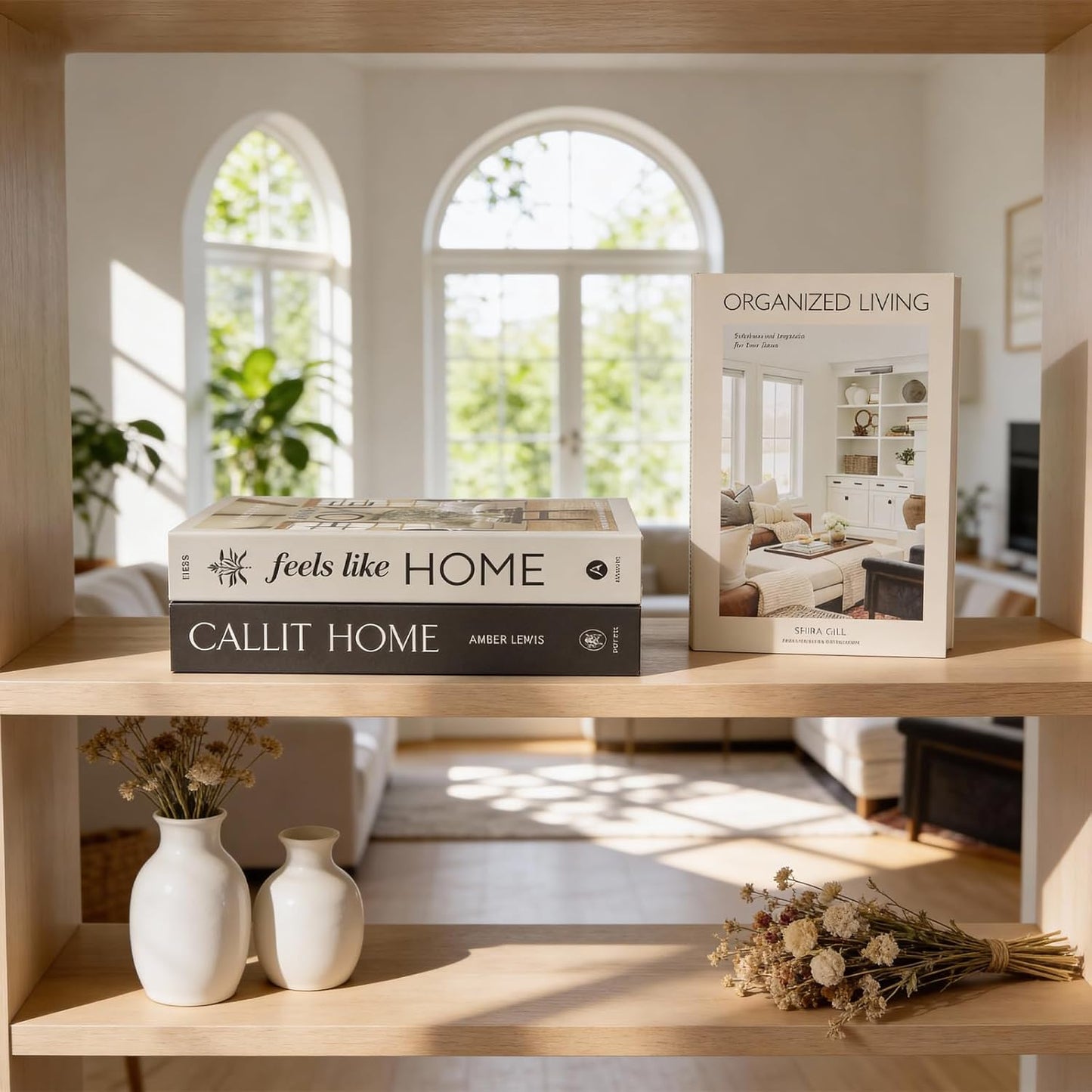 Faux Decorative Books / 3-callit Home Organizde Living / Set of 3