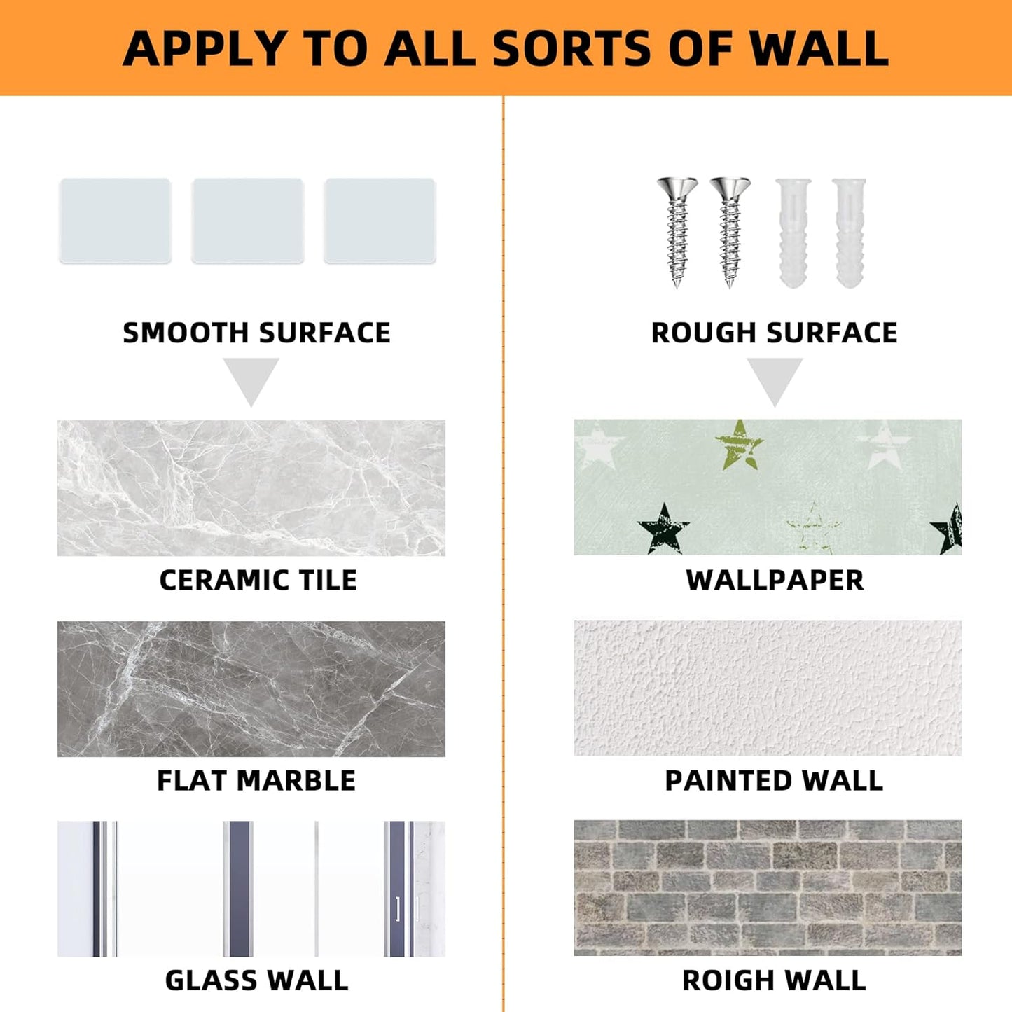 Acrylic Wall Shelves,Clear 6 inch Floating Shelves for Display,Echo,Cameras,Speaker,Router Wall Mounted Transparent