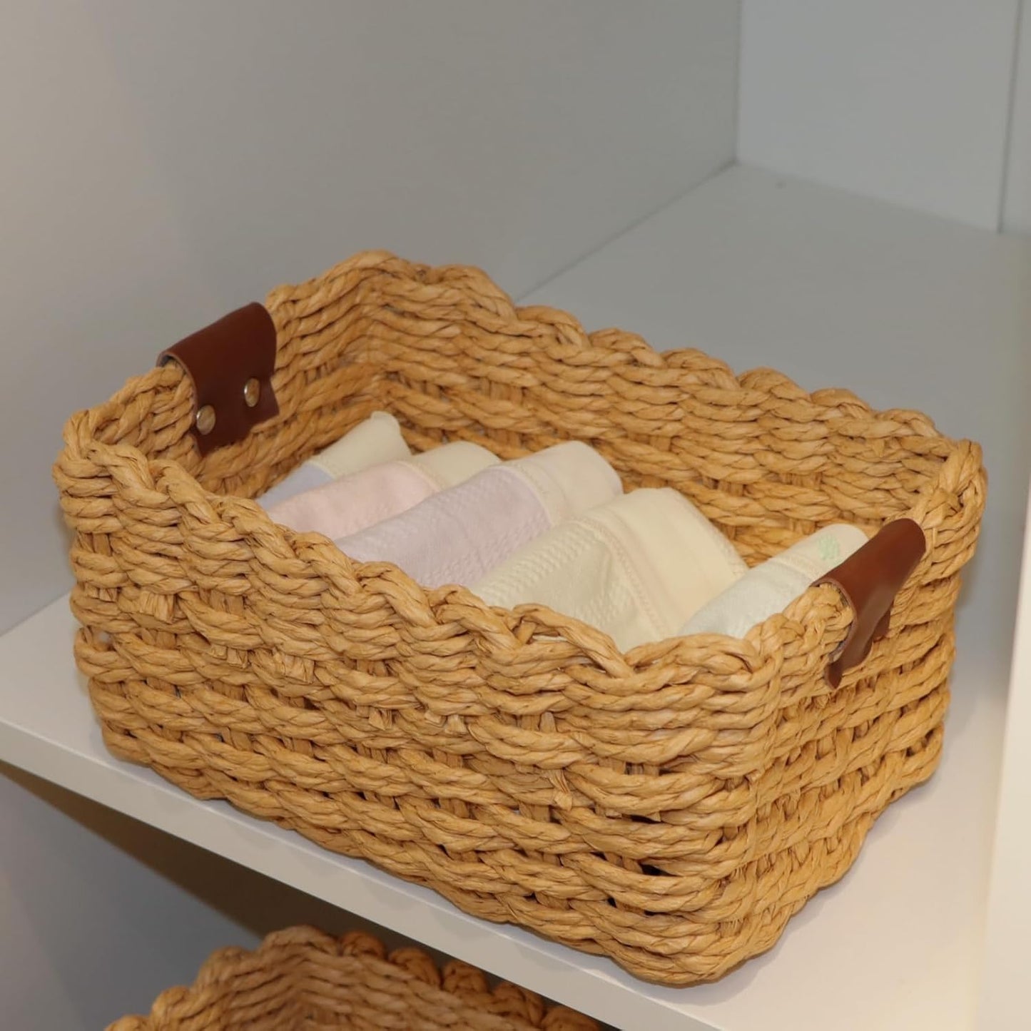 woven storage Little basket / Desert Color
