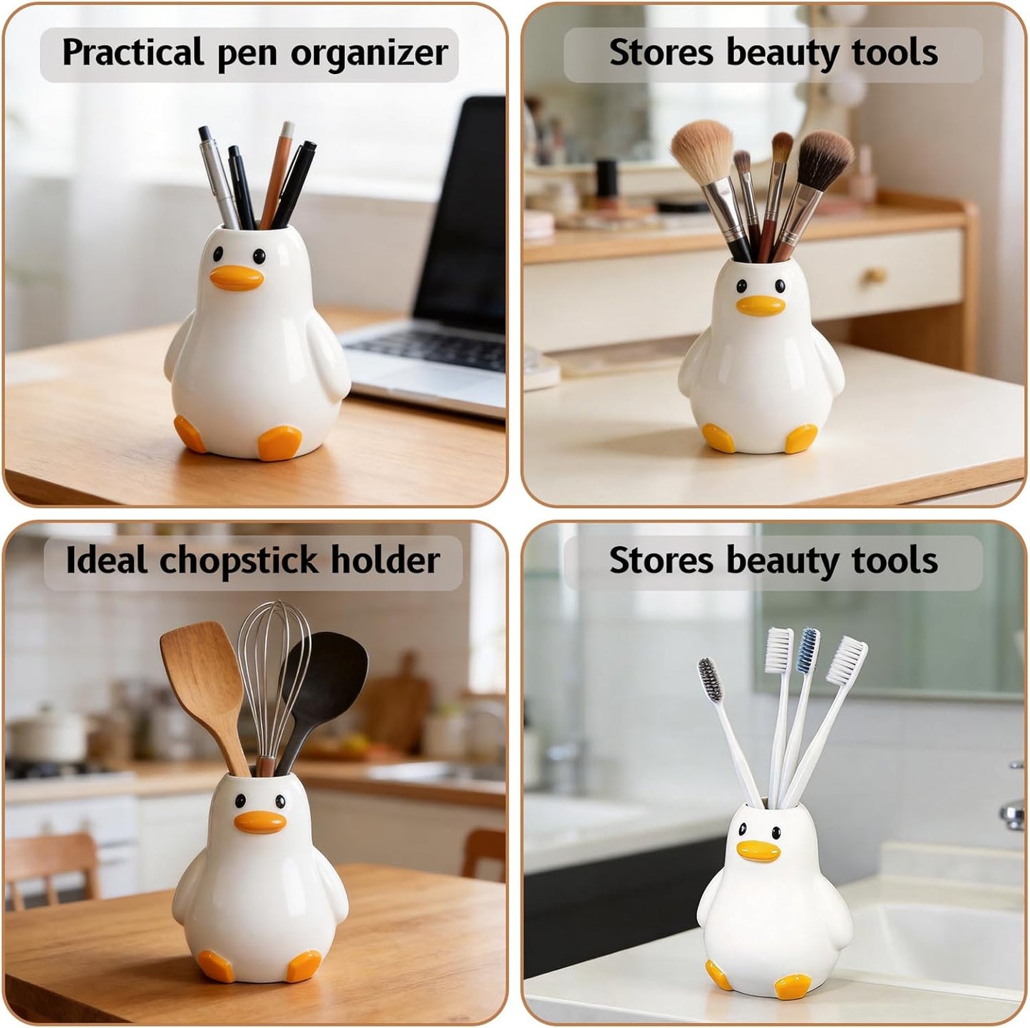 Modern Trendy Flower Vase / Fat Duck Vase