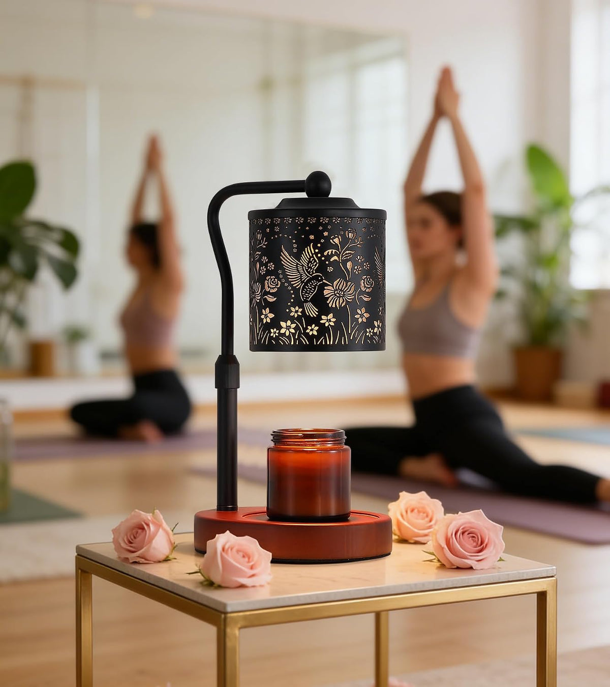 MEXISUE Candle Warmer Lamp with Timer, Bird Candle Warmer Lamp with Jar Candles,Wax Melt Warmer for Housewarming Gift