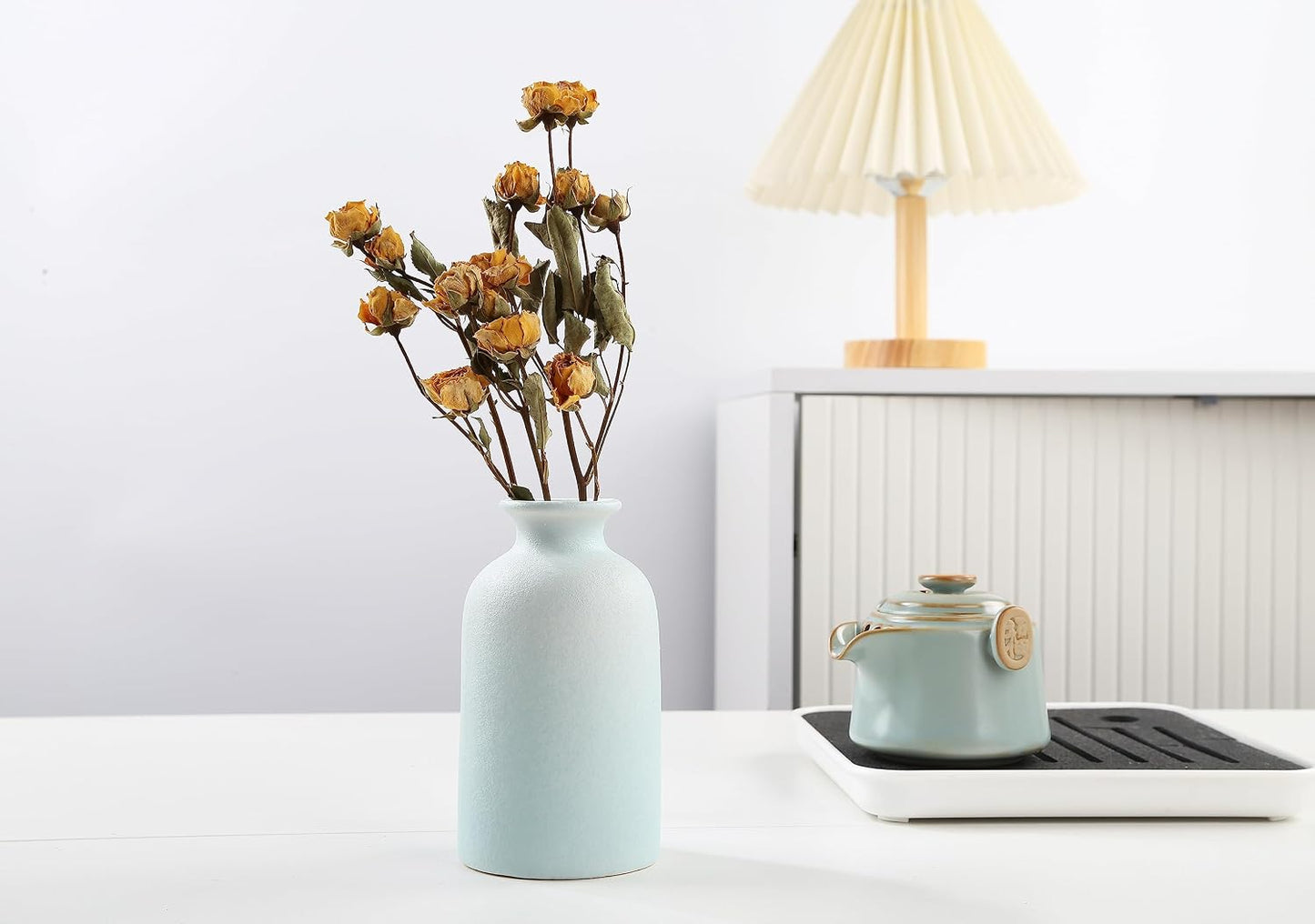 Ceramic vase Dry Flower Vases / Blue / Small