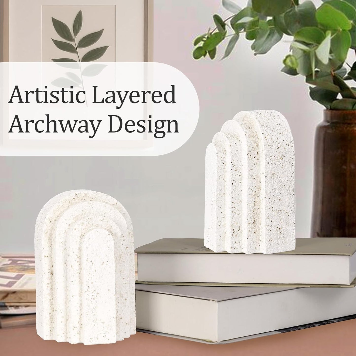 Heavy Duty Resin Bookends
