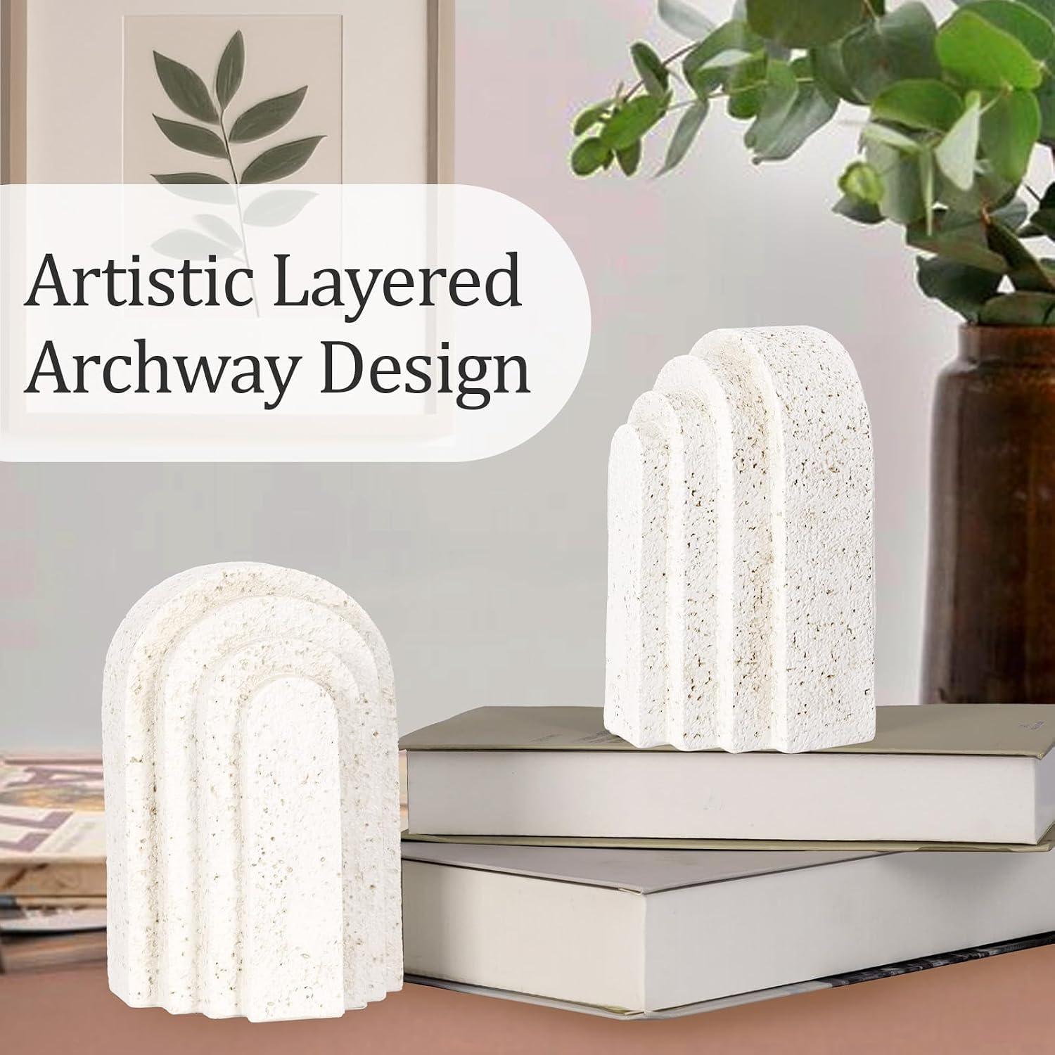 Heavy Duty Resin Bookends