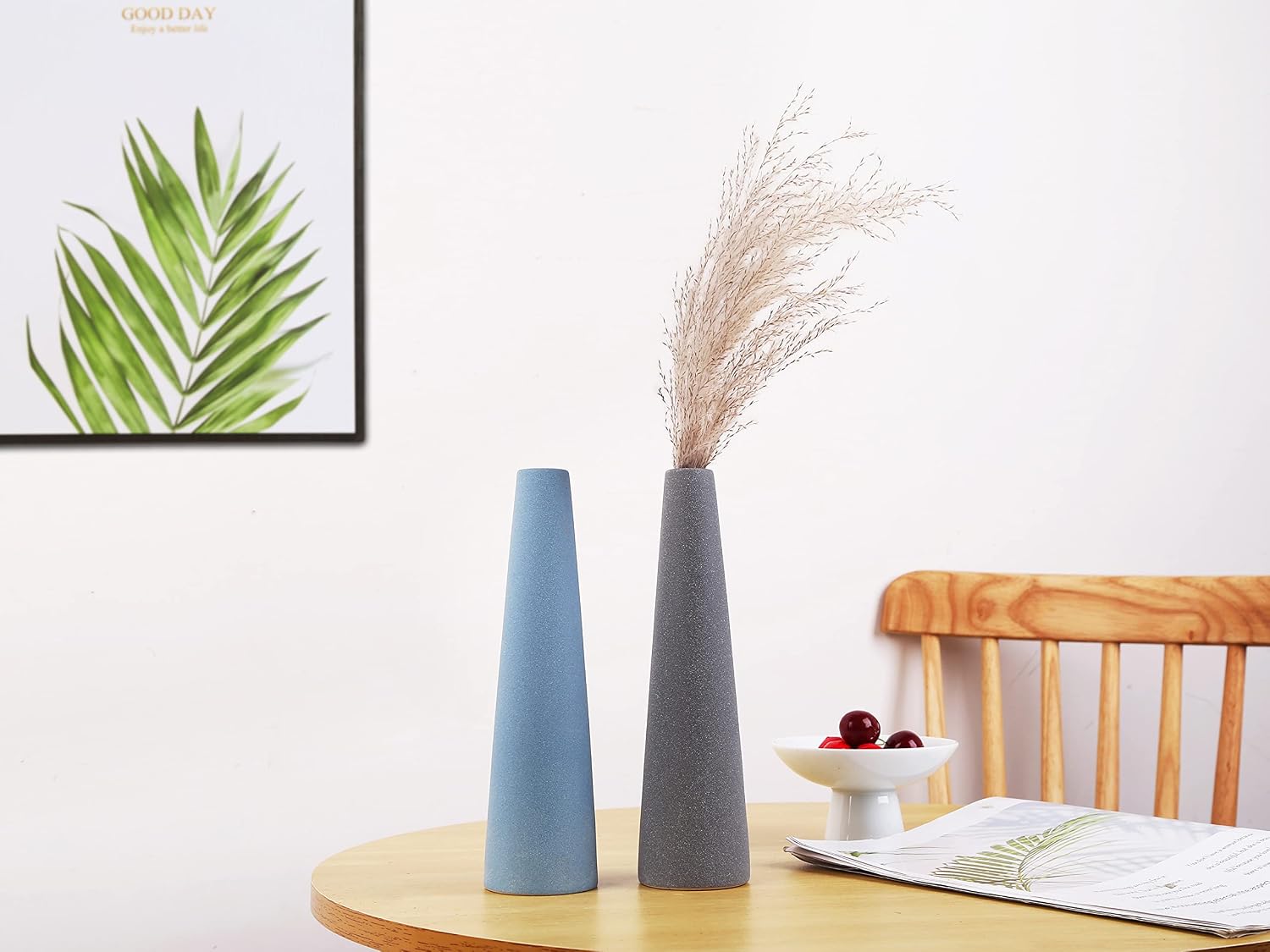 Ceramic Vase / Modern Home Decor Ceramic Vases / Sj White