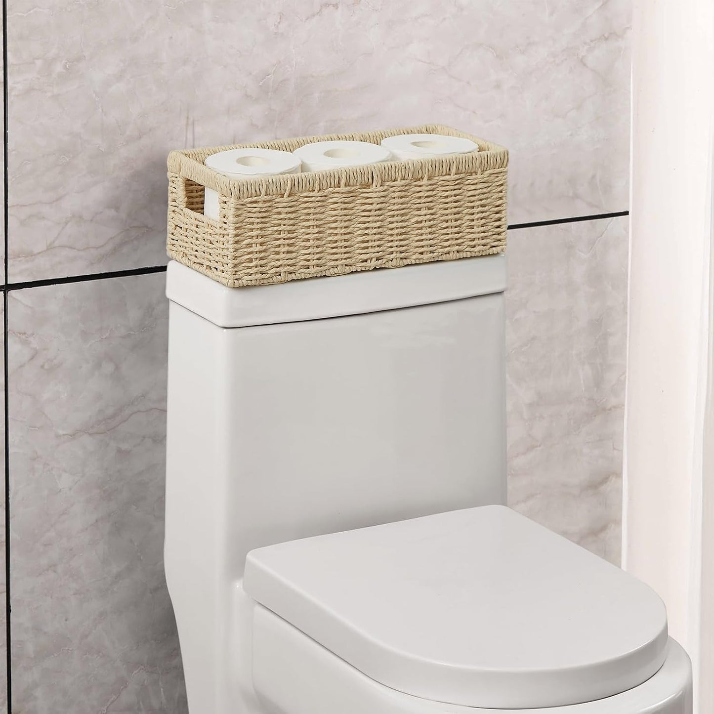Wicker Baskets / Wicker Storage Basket / Paper Rope