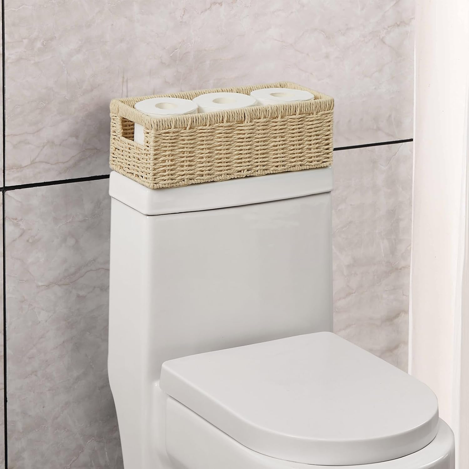 Wicker Baskets / Wicker Storage Basket / Paper Rope