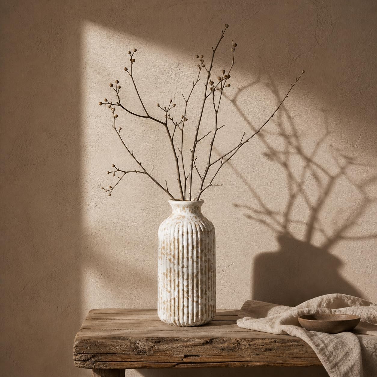 Rustic Ceramic Vase 9 / Retro-9