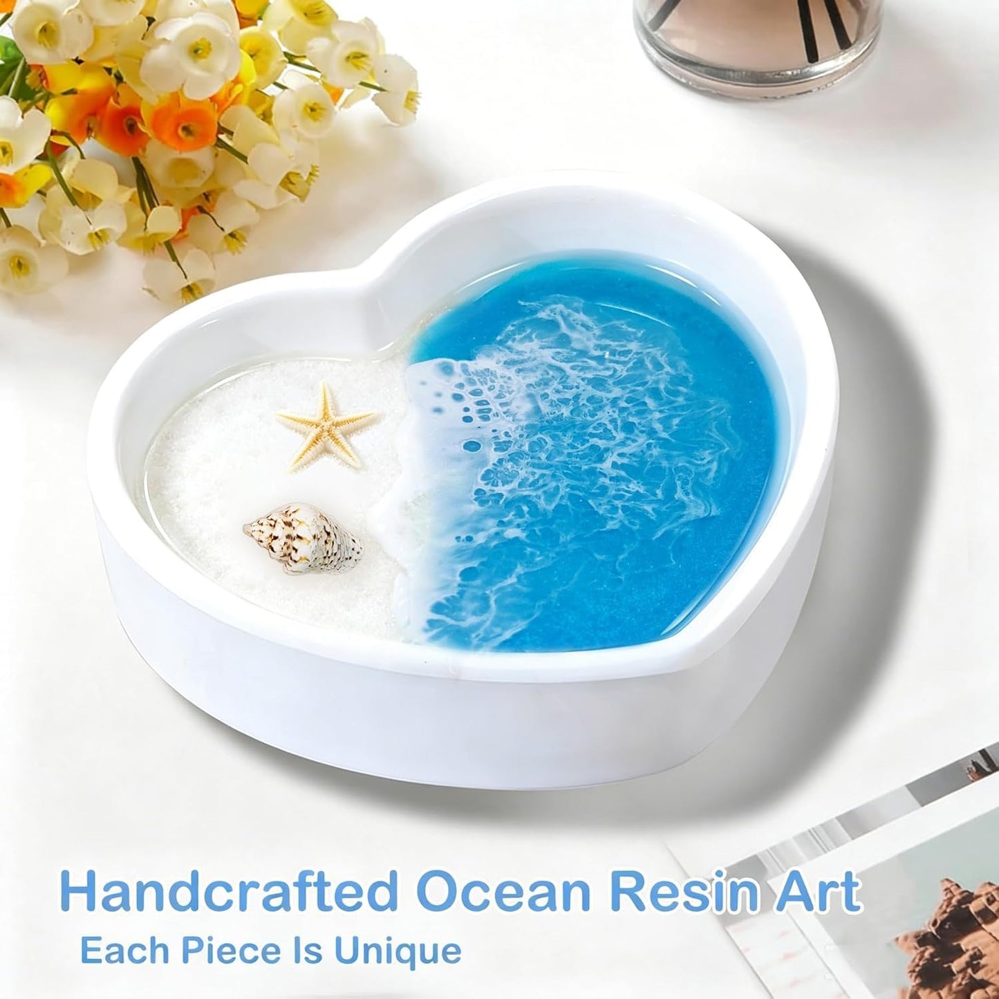 Coastal Jewelry Tray for Engagement & Wedding / Seashell