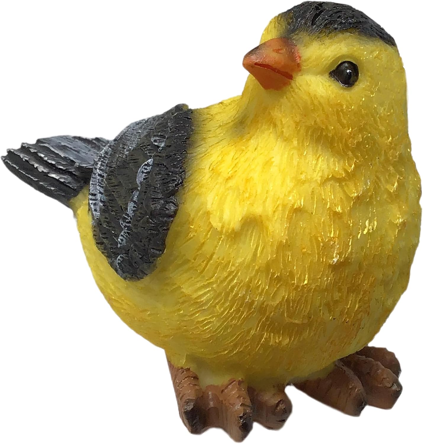 Goldfinch Bird Figurines Hand-Painted / Set of 3