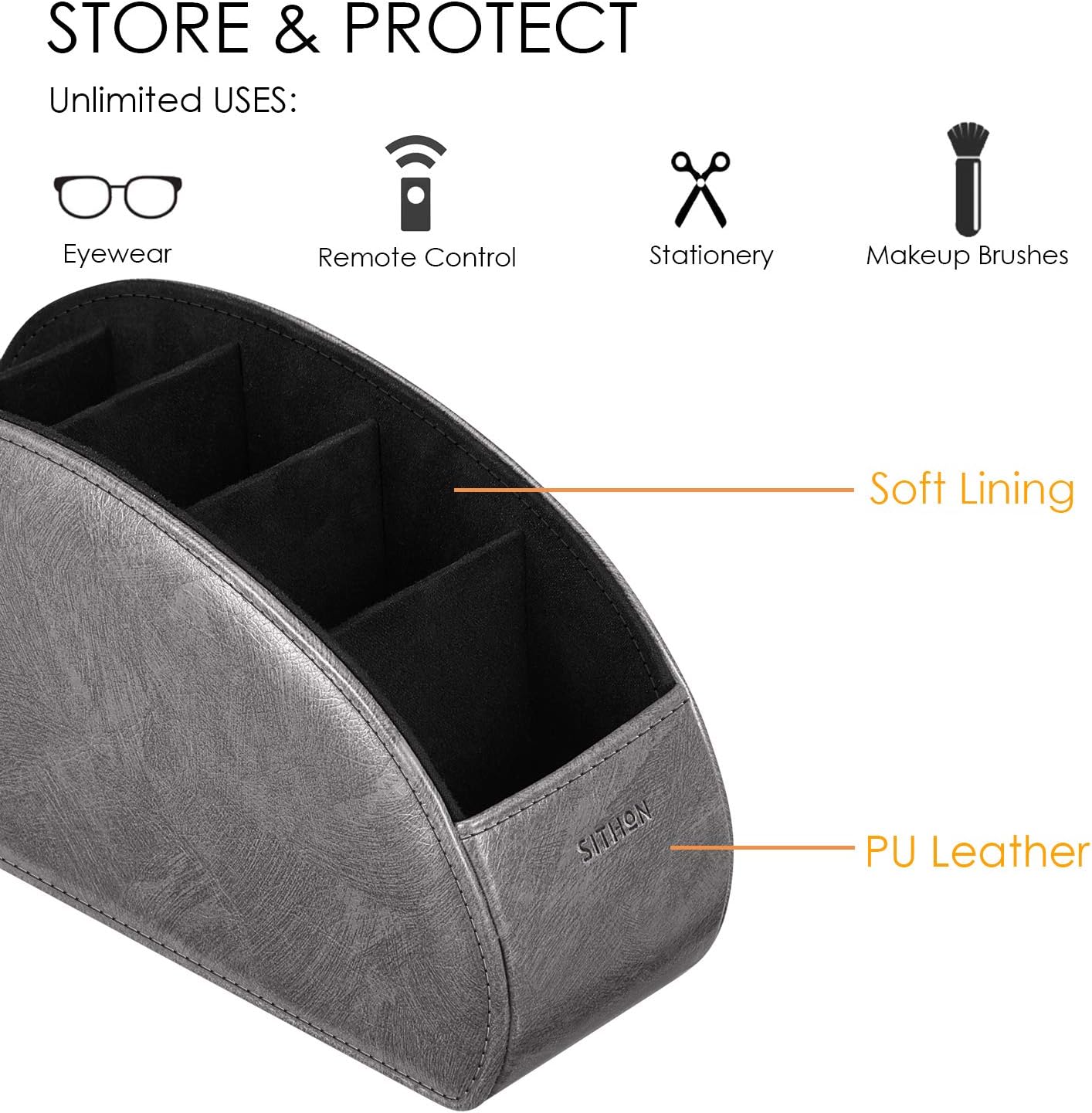 Remote Control Holder / Dark Gray / Small