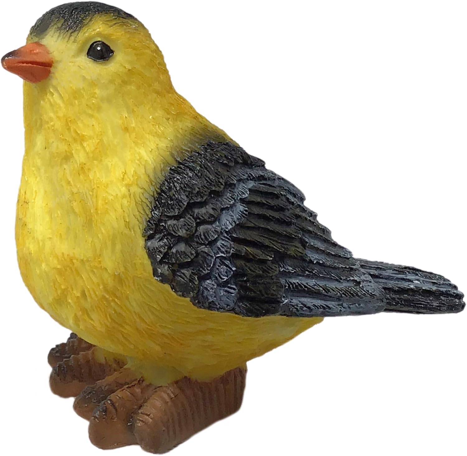 Goldfinch Bird Figurines Hand-Painted / Set of 3