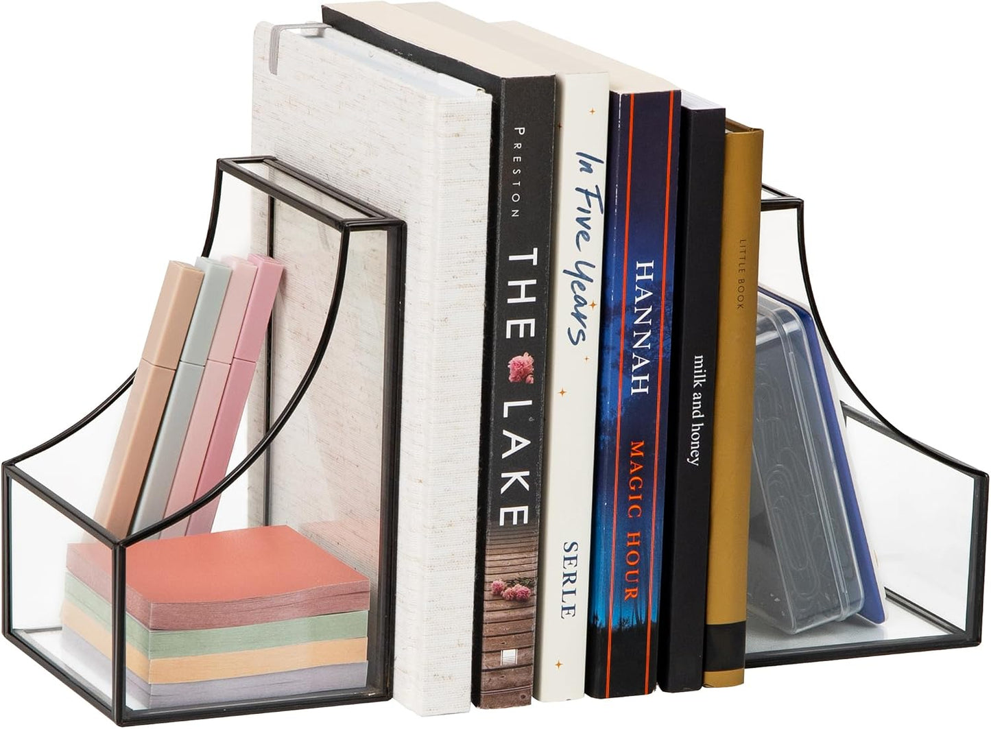 Modern Organizer for Desk or Shelf / Black