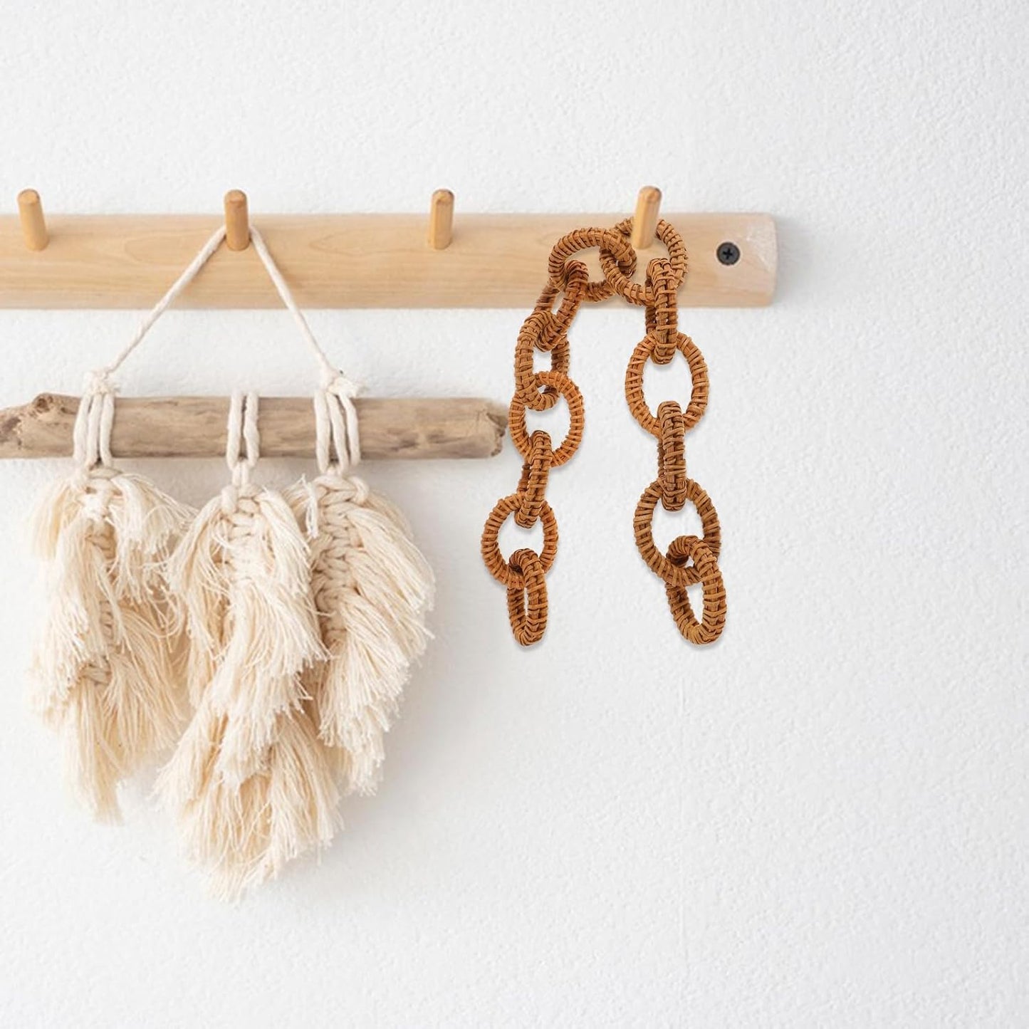 Rattan Garland / Boho Chain Link Decor