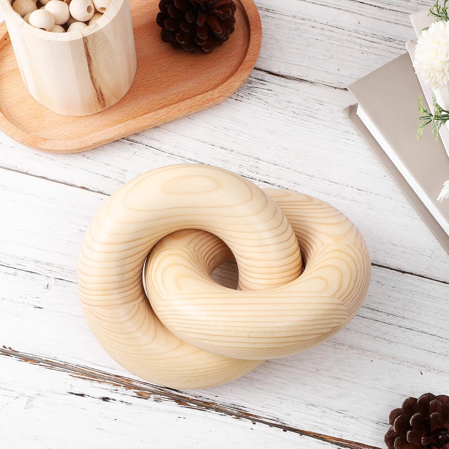Wood Knot Decor / Natural