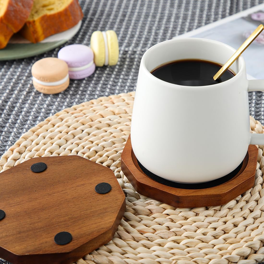 Holder for Wooden / Black Felt / 4.3 Inch