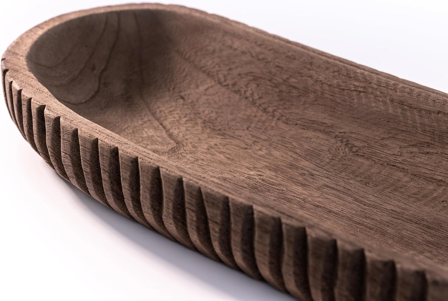 Handmade Wooden Decorative Tray / Natural