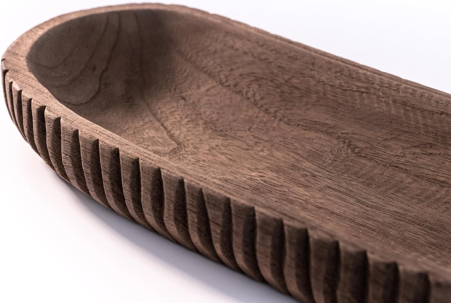 Handmade Wooden Decorative Tray / Natural