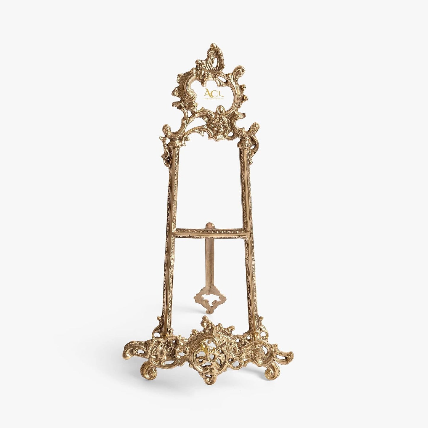 Brass Easel Display Stands for Art Deco, Paintings, Pictures, Decorative Plates, Wedding Signs, Menu Stand, Home Decor