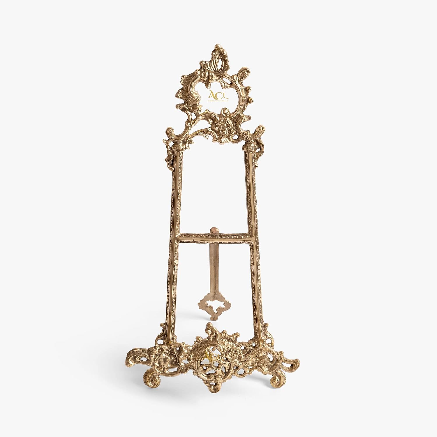 Brass Easel Display Stands for Art Deco, Paintings, Pictures, Decorative Plates, Wedding Signs, Menu Stand, Home Decor