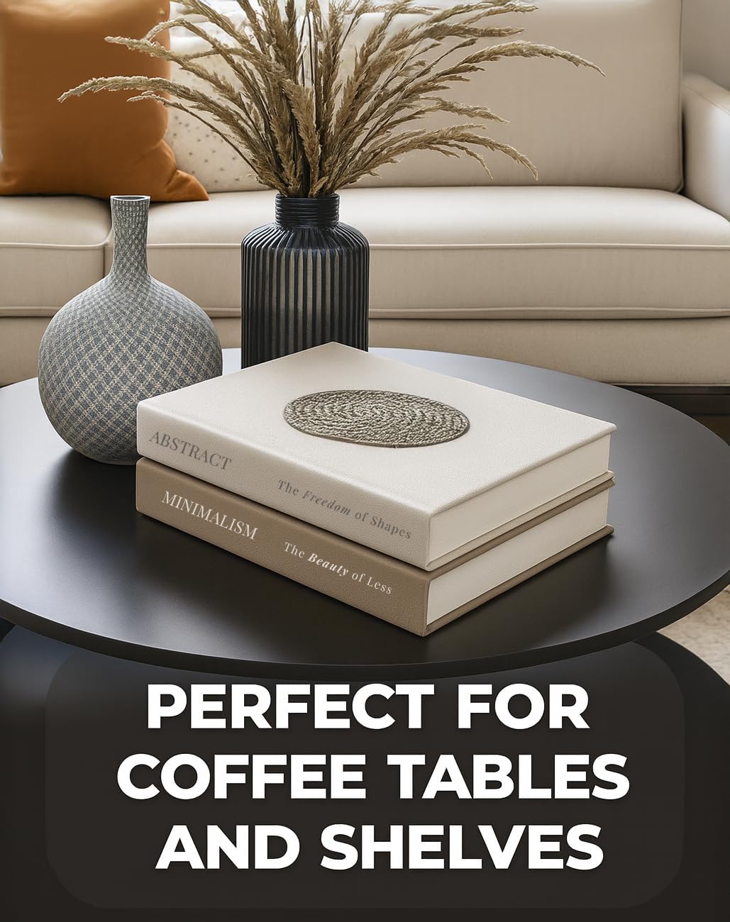 Stylish Fake/Faux Book-looking Decor / Set of 2