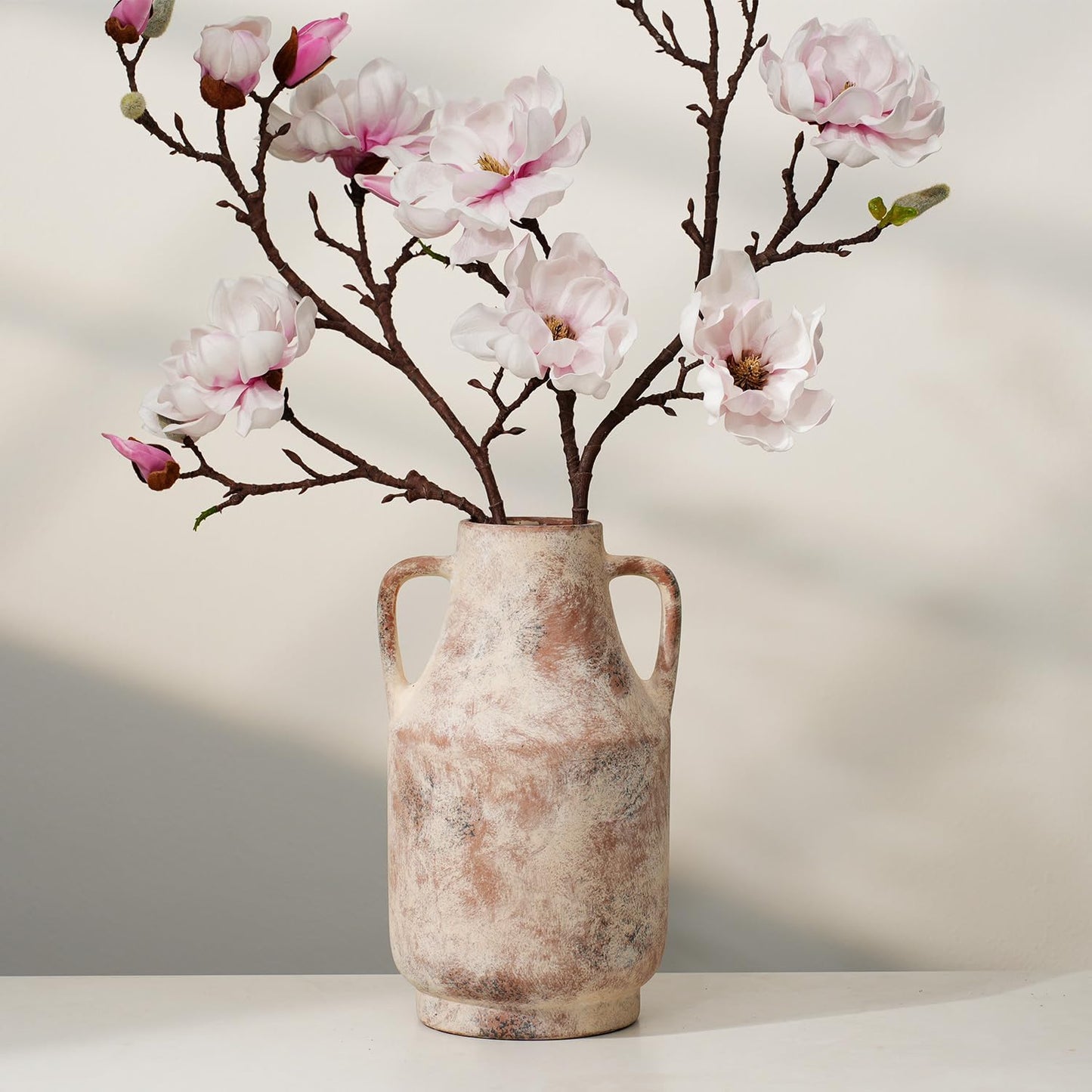 Rustic Farmhouse Vase / 005-terracotta
