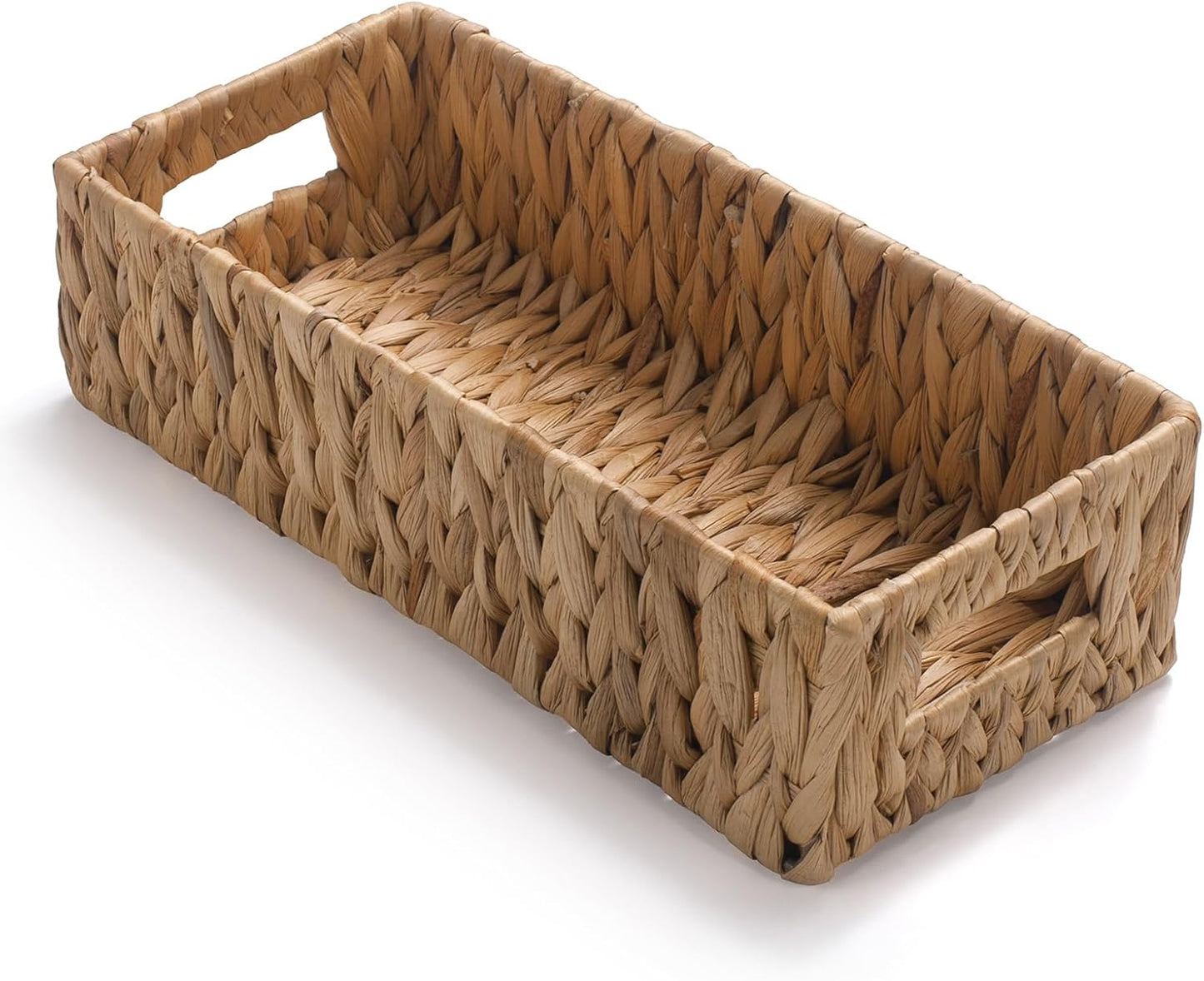 Wicker Toilet Tank Basket