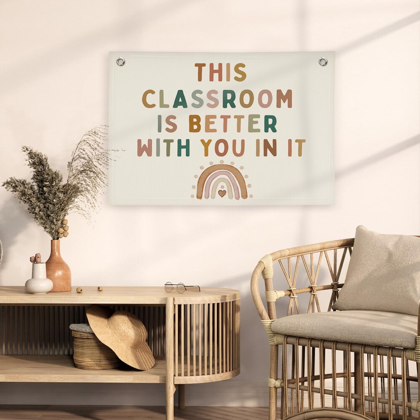 Boho Classroom Decor for Teacher / This Classroom Is Better with You In It