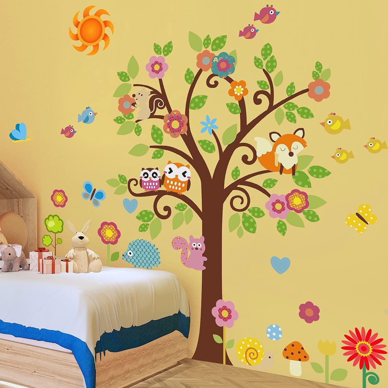 Flower Wall Decals DIY Vinyl Home Wall / B
