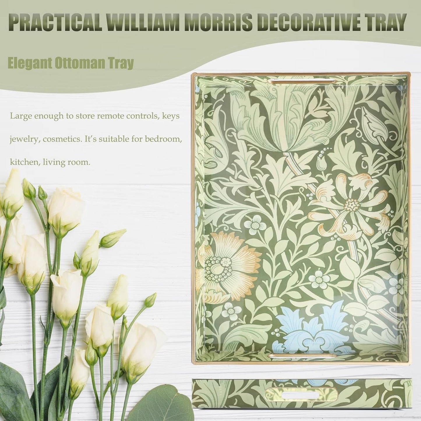 Serving Tray / Plastic Decorative Tray / Multi C