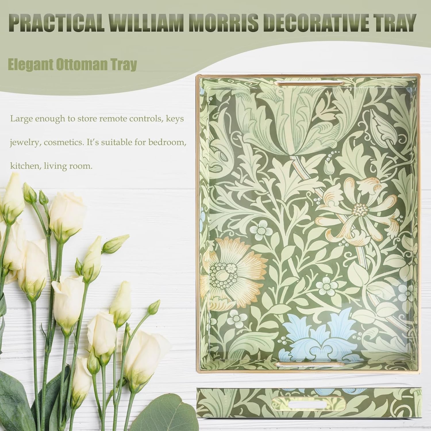 Serving Tray / Plastic Decorative Tray / Multi C