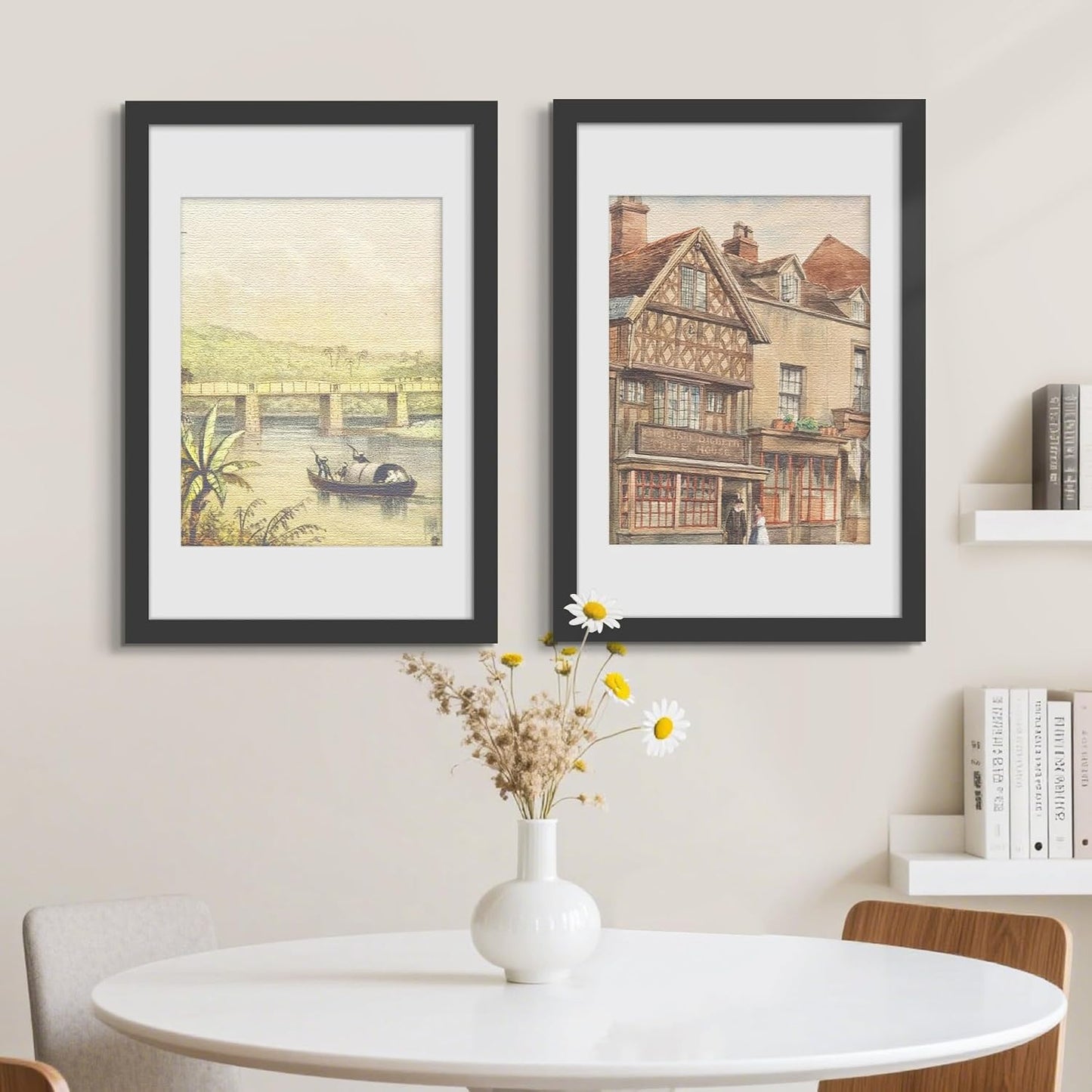 22.375x34 Black Poster Frame, Picture Frame for Wall, 3 Pack | Fits 18x24 Photos With Mat or 22.375x34 Without Mat