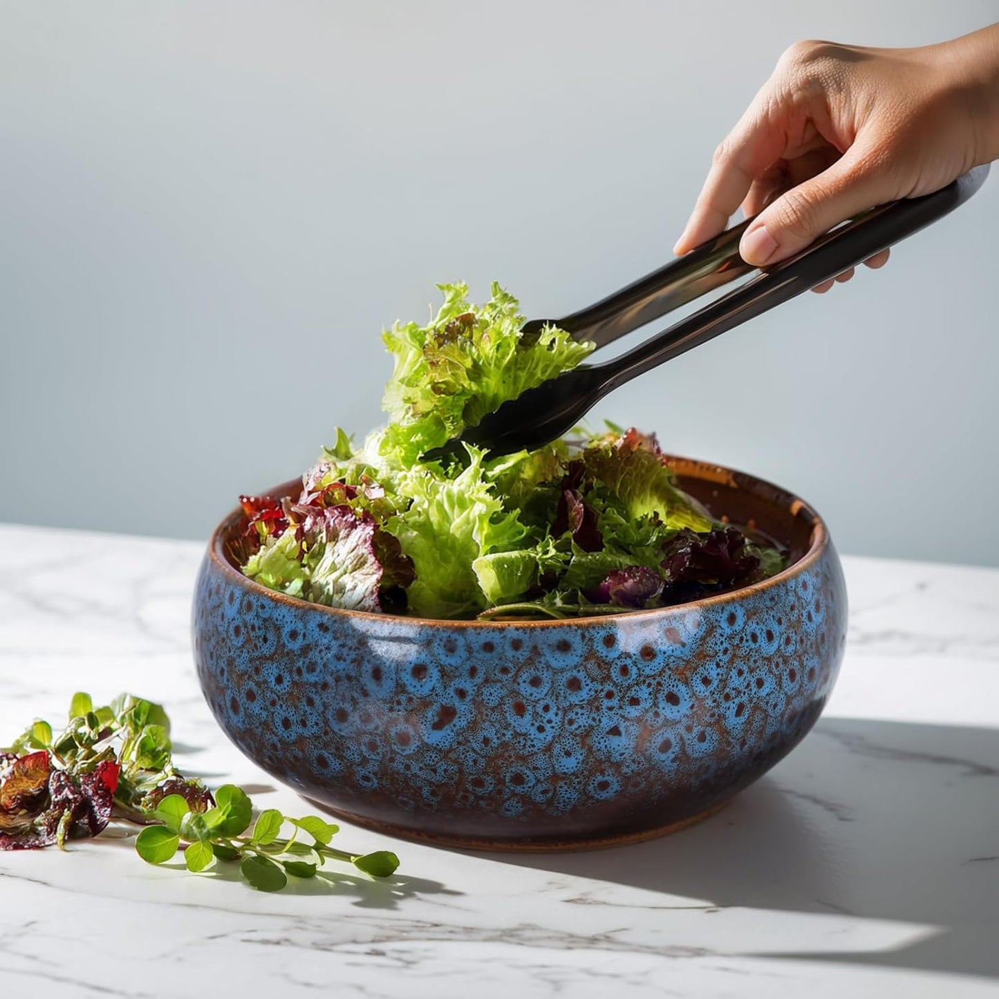 Ceramic Decorative Bowl / Blue