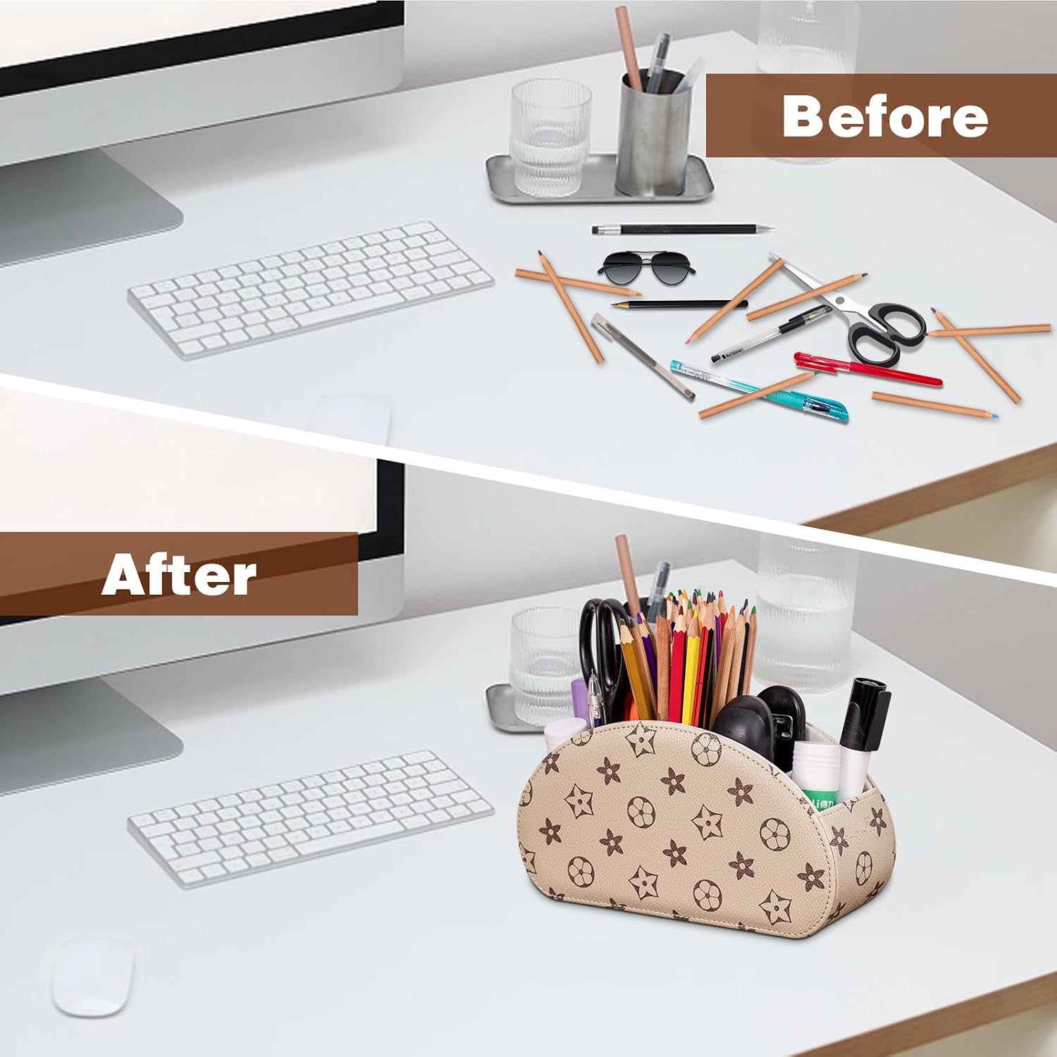 Remote Control Holders Organizer Box / Begin+brownf / S