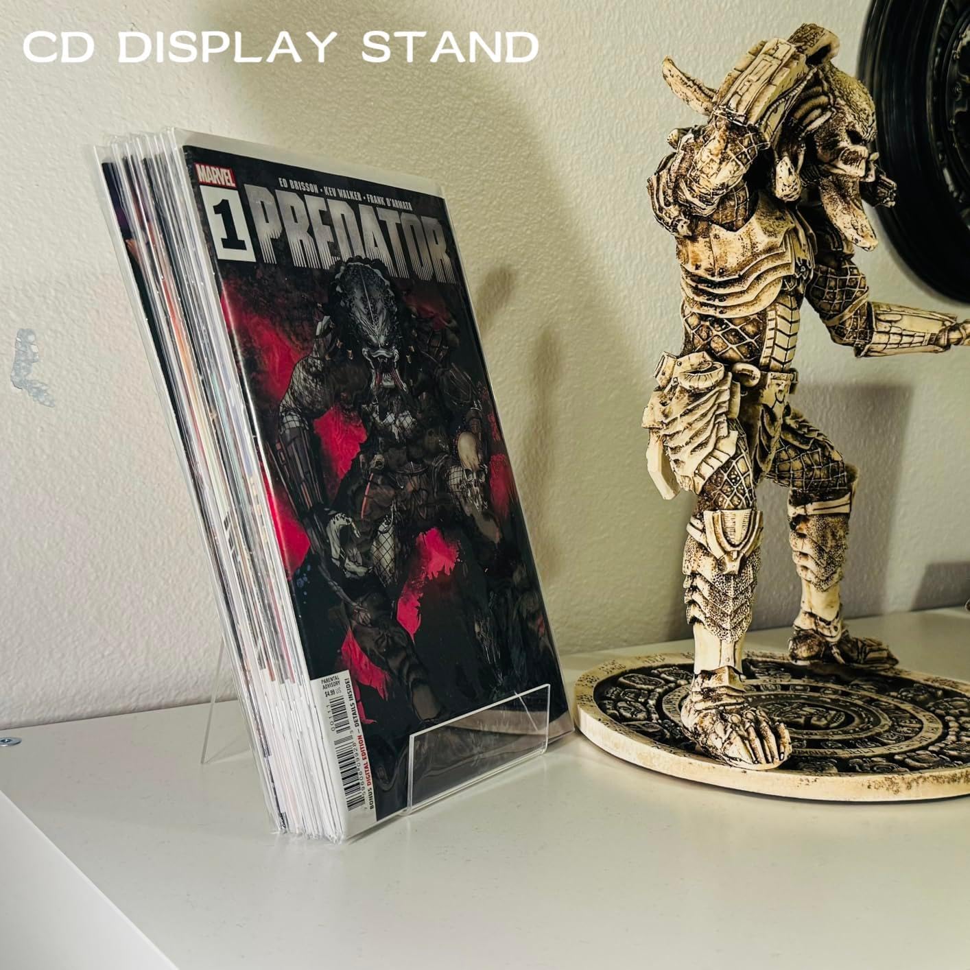 Clear Acrylic Book Stands for Display Album / Clear Large / Set of 10