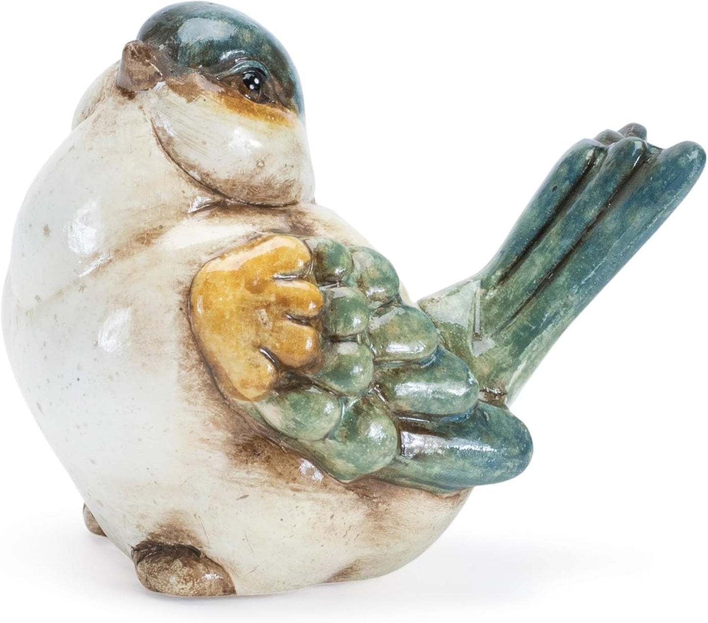 Rustic Farmhouse Style Songbird Statues / Set of 2